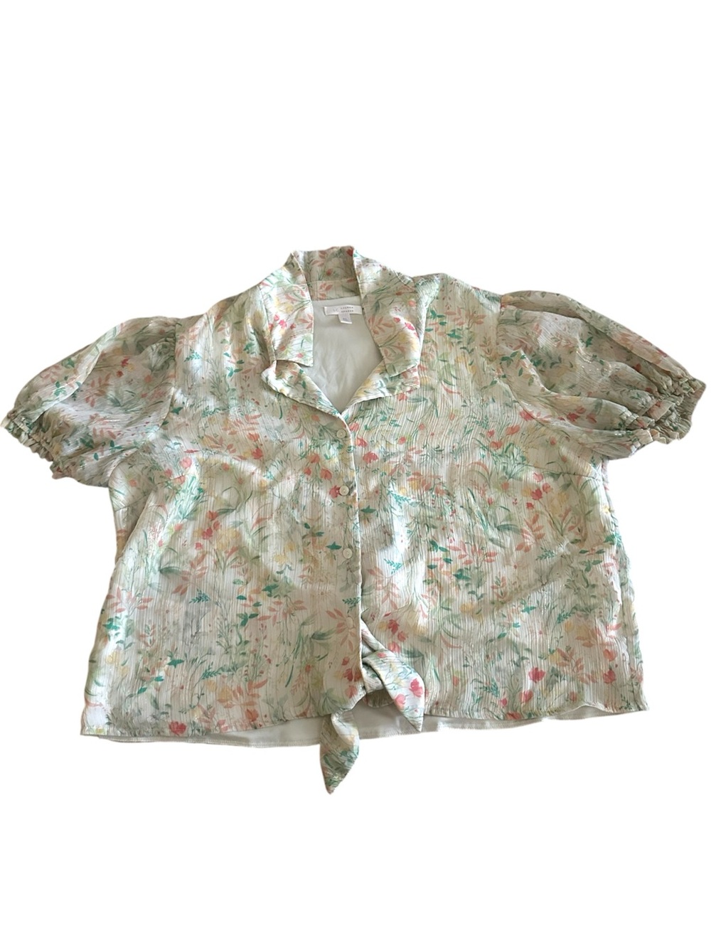 Lauren Conrad Floral Blouse (XL)